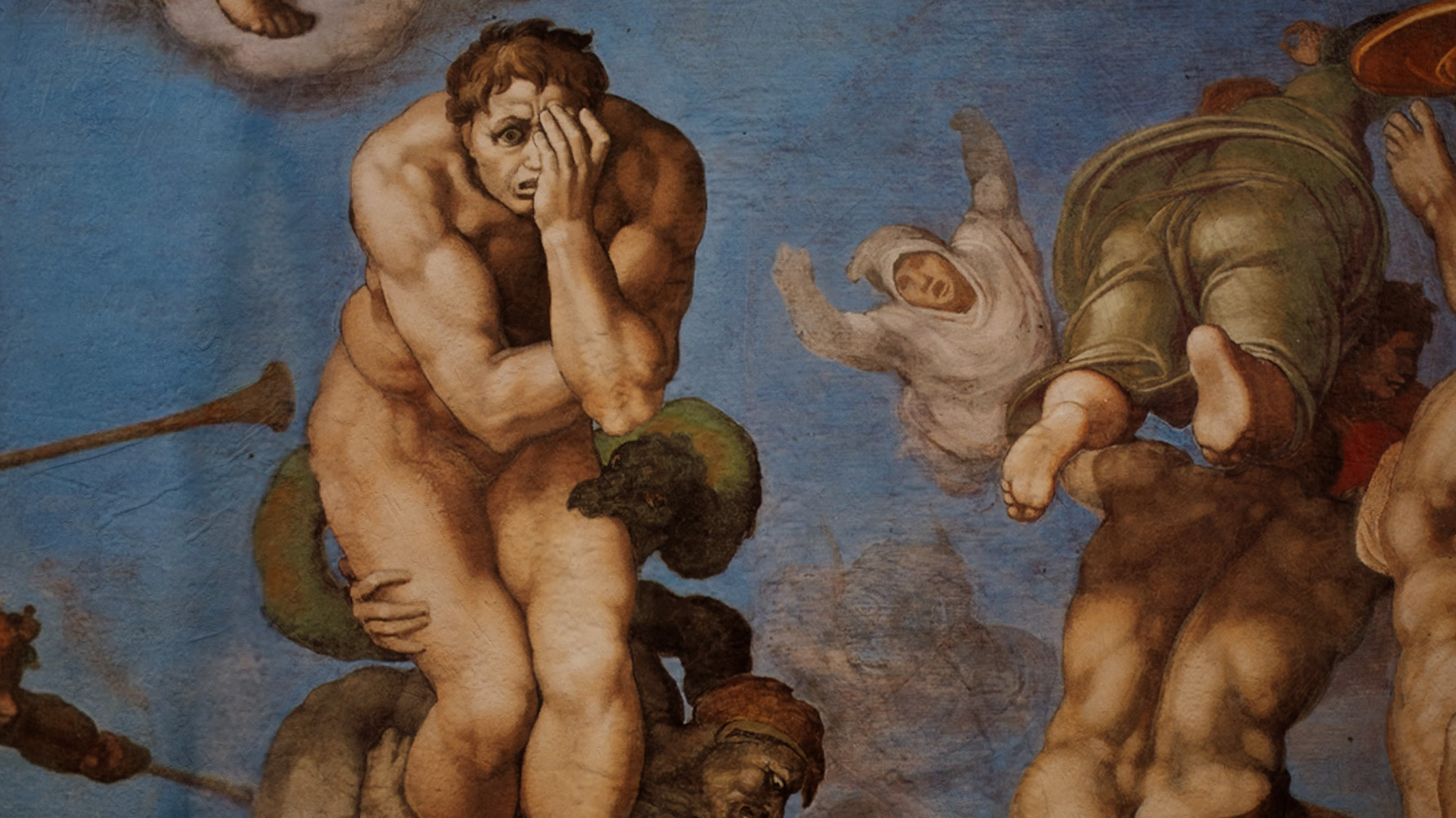 Микеланджело Сикстинская капелла Сотворение Адама