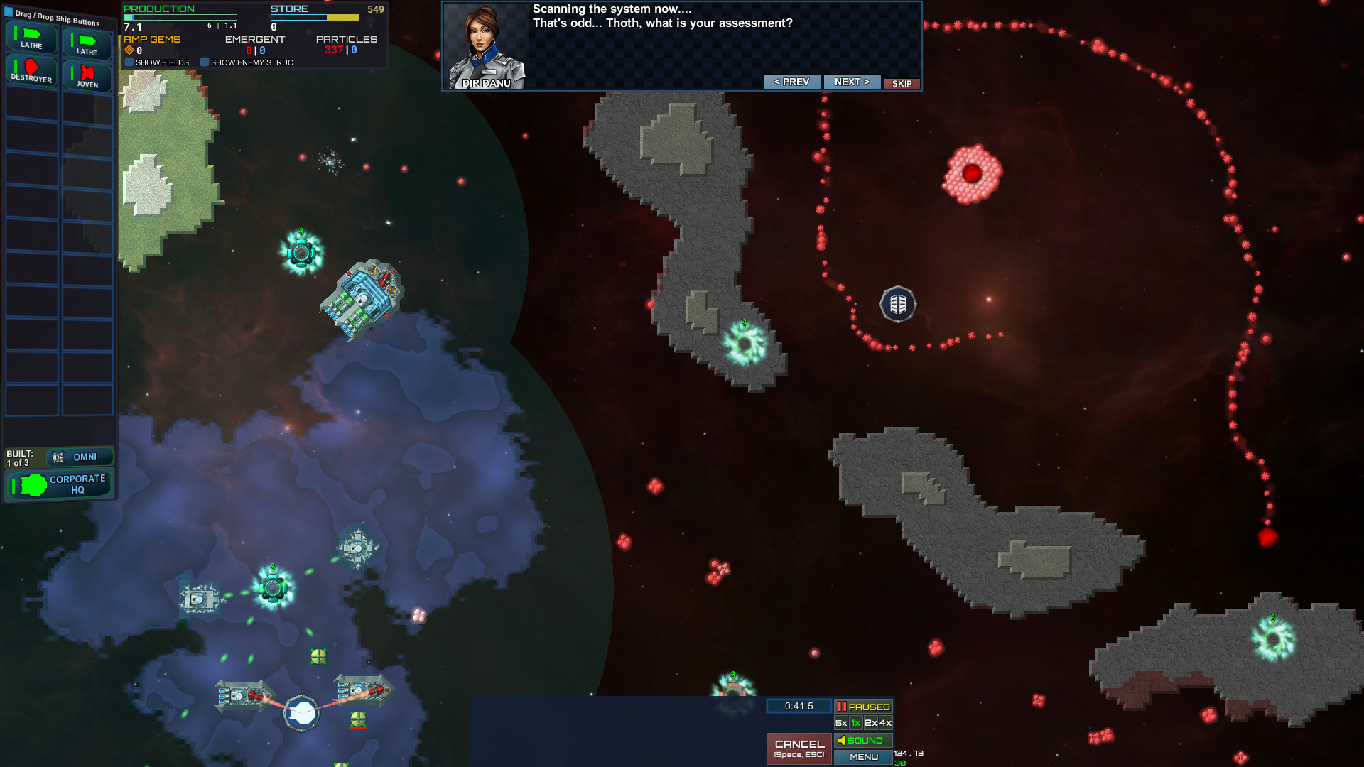 Particle Fleet Emergence Screenshot 3