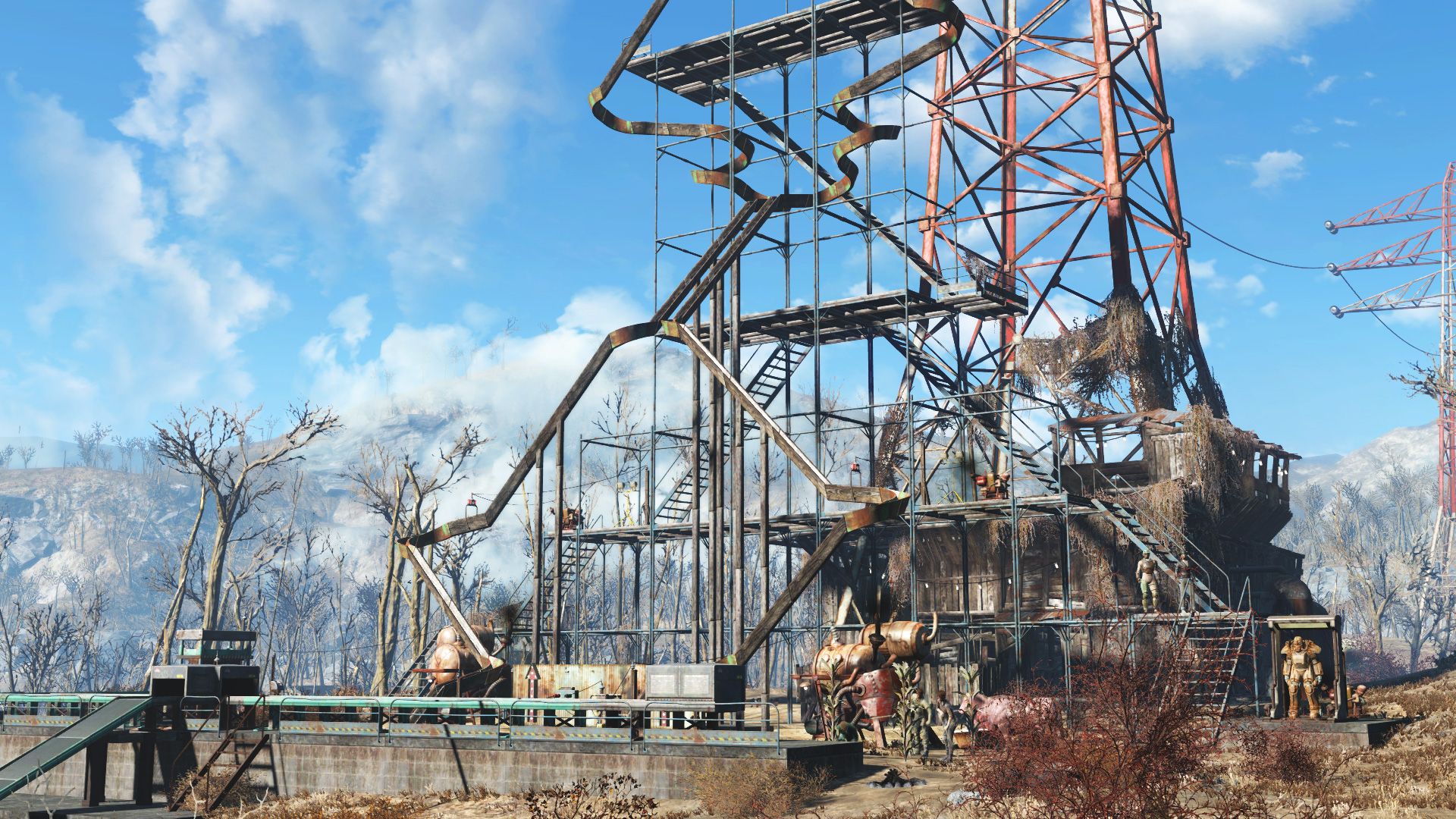 Fallout 4: Contraptions Workshop DLC Screenshot 3