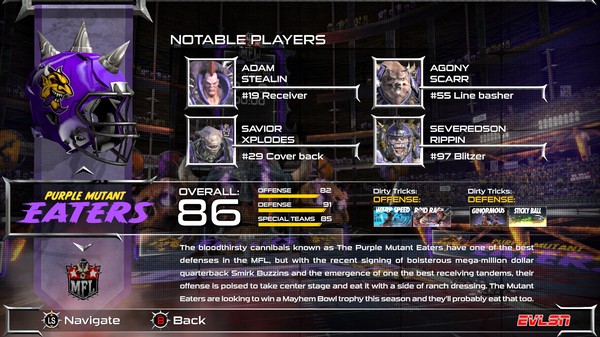 Mutant Football League - Purple Oil Pack download Mutant Football League - Purple Oil Pack download