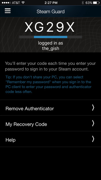 steam verify login information error