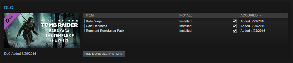 how to install dlc from steam