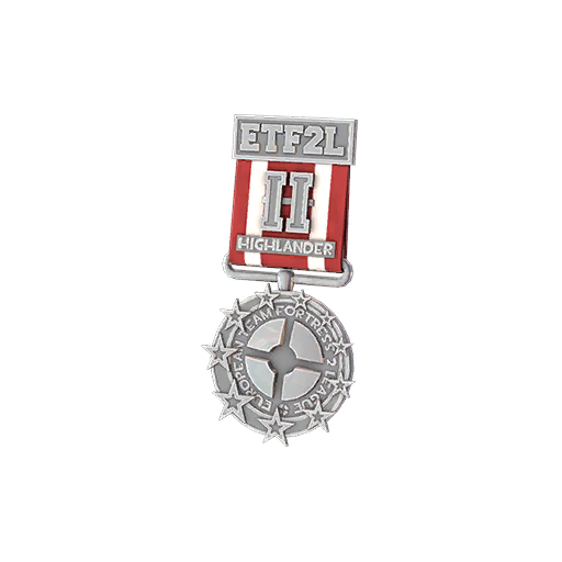 ETF2L Highlander Open Silver Medal