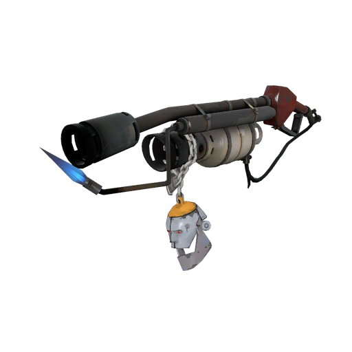 Silver Botkiller Flame Thrower Mk.I