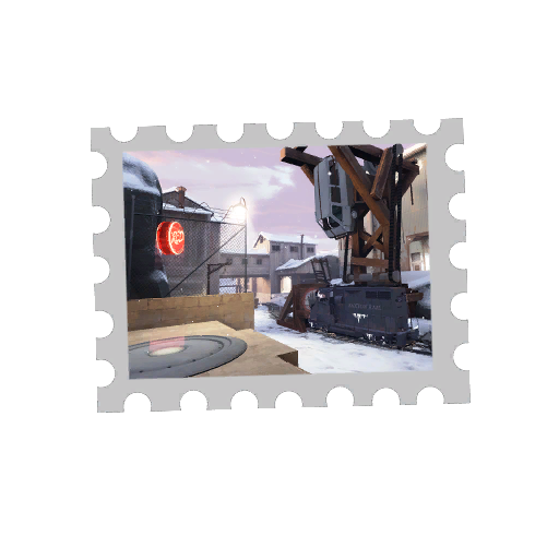 Map Stamp - Snowplow