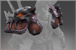 Raven's Flame Shoulder