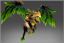 Scorched Amber Dragon Form