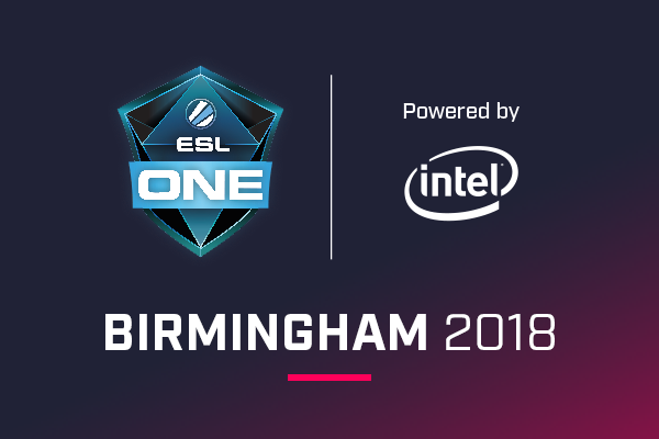 Icon for ESL One Birmingham 2018 powered by Intel