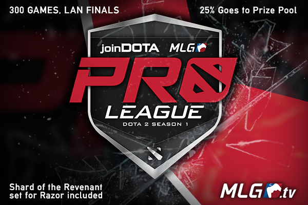 Icon for joinDOTA MLG Pro League Season 1 Ticket