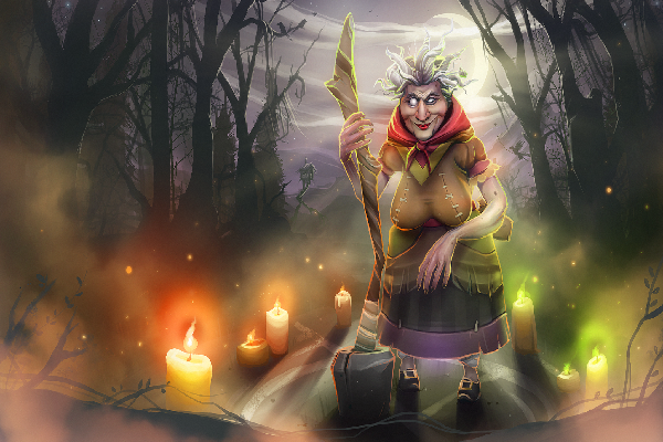 Babka the Bewitcher Loading Screen Store Dota 2