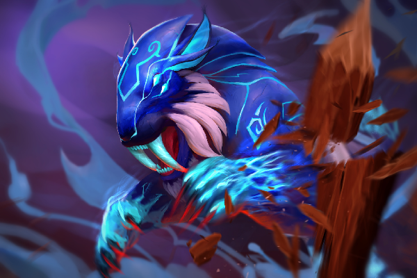 Sapphire Sabre-Lynx Loading Screen - Dota 2