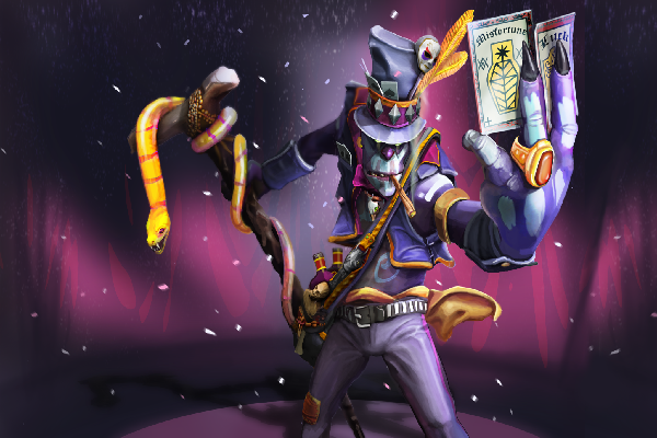Devilish Conjurer Loading Screen - Dota 2