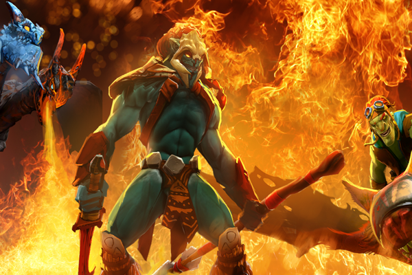 Trío Ardiente - Dota 2