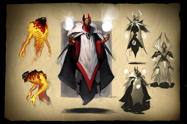 Pantalla de Carga Imaginando a Invoker - Dota 2