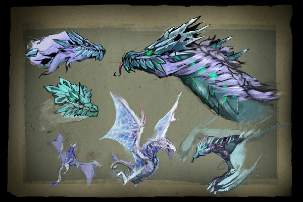 Pantalla de Carga Imaginando a Winter Wyvern - Dota 2