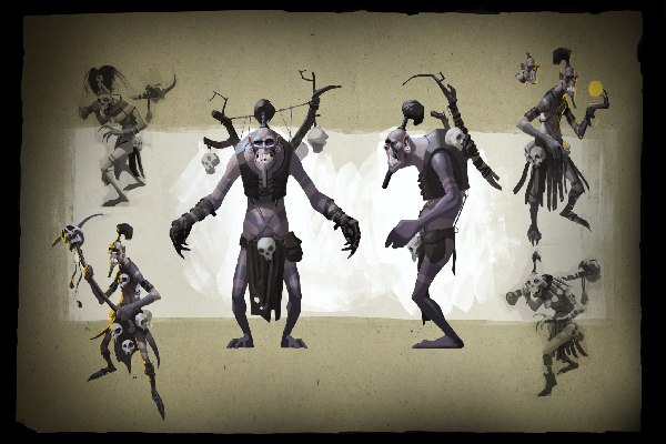 Pantalla de Carga Imaginando a Witch Doctor - Dota 2