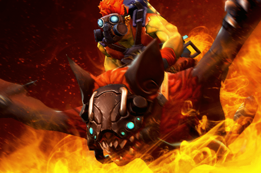 Pantalla de Carga del Pirómano - Dota 2