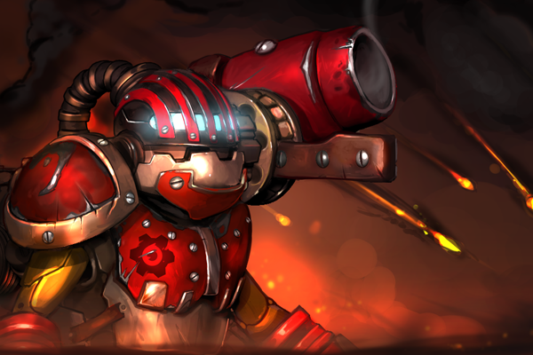 Pantalla de Carga Fragua del Mortero - Dota 2
