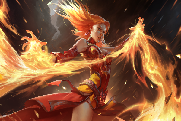 Fiery Slayer Loading Screen Store Dota 2