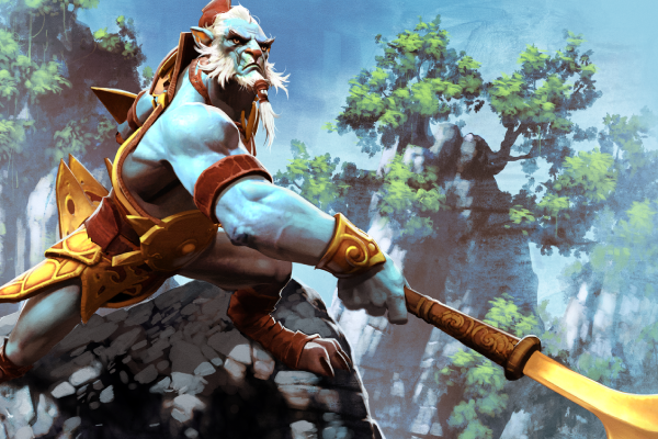 Pantalla de carga Phantom Lancer de Aspecto Ascendente - Dota 2
