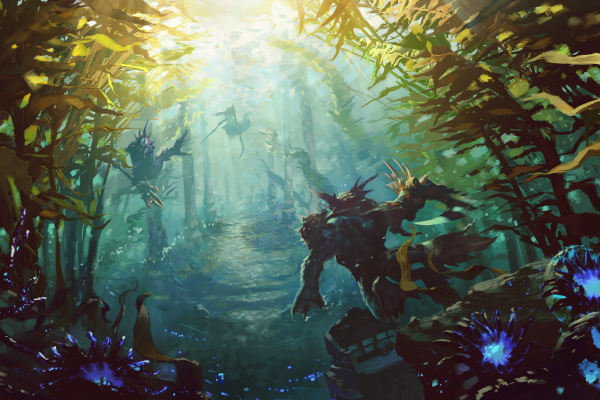 Pantalla de carga Borde del Arrecife - Dota 2