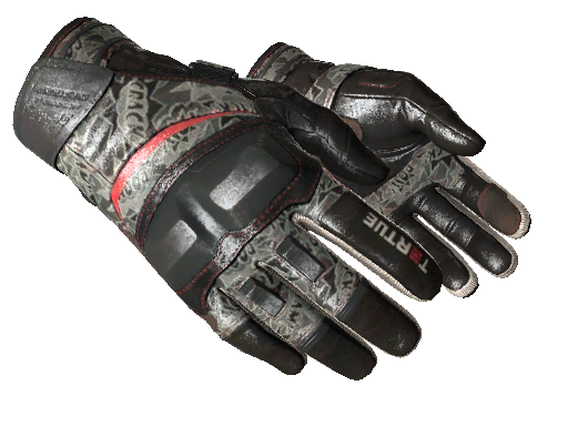 ★ Moto Gloves | Boom! (Well-Worn)