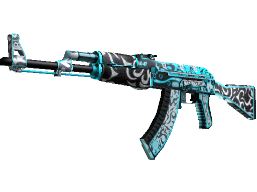 StatTrak™ AK-47 | Frontside Misty (Well-Worn)