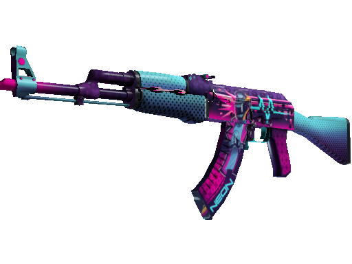 StatTrak™ AK-47 | Neon Rider (Minimal Wear)