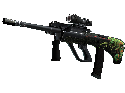 StatTrak™ AUG | Chameleon (Battle-Scarred)