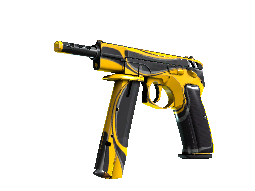 StatTrak™ CZ75-Auto | Yellow Jacket (Minimal Wear)