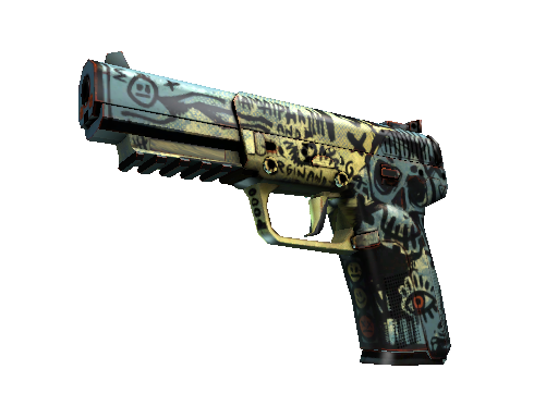 StatTrak™ Five-SeveN | Scrawl (Field-Tested)