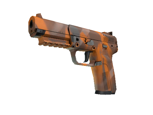 Five-SeveN | Orange Peel (Battle-Scarred)