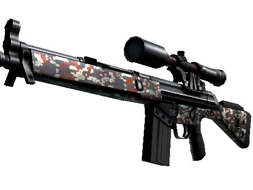 StatTrak™ G3SG1 | Digital Mesh (Minimal Wear)