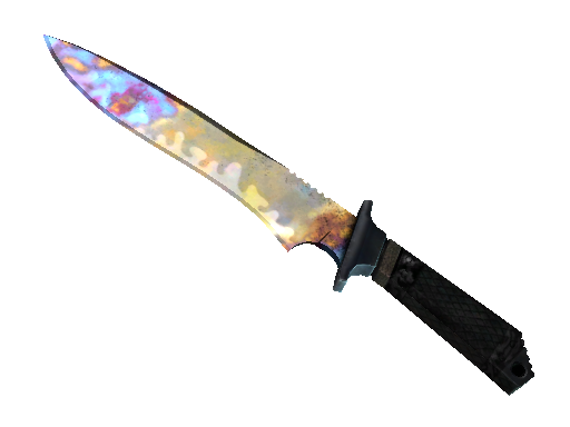 ★ StatTrak™ Classic Knife | Case Hardened (Well-Worn)