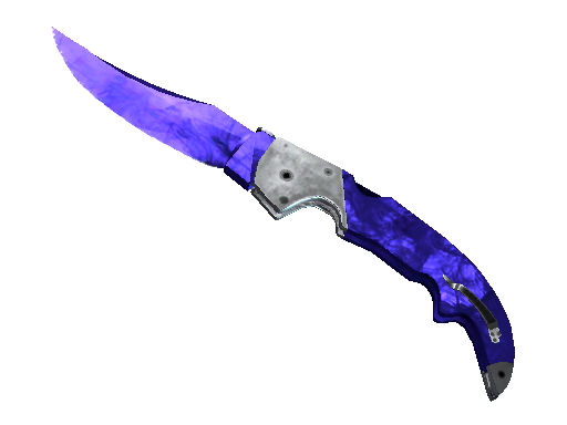 Falchion Knife - Doppler Sapphire