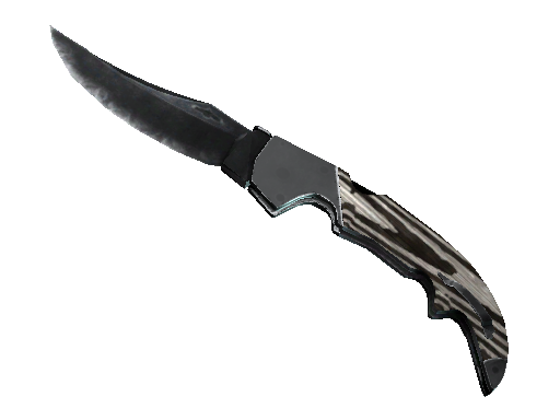 Falchion Knife Black Laminate