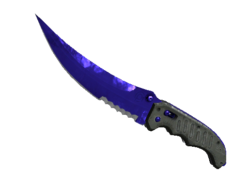 Flip Knife - Doppler Sapphire