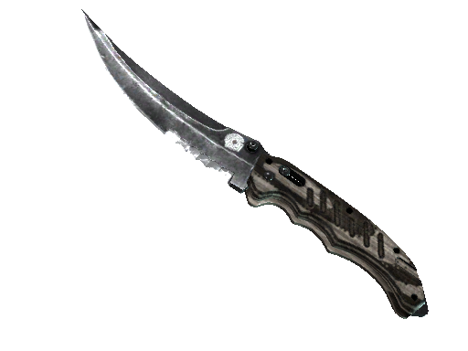Caius Rusten Frugtbar Flip Knife | Black Laminate - CS:GO Stash