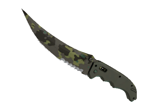 ★ StatTrak™ Flip Knife | Boreal Forest (Battle-Scarred)