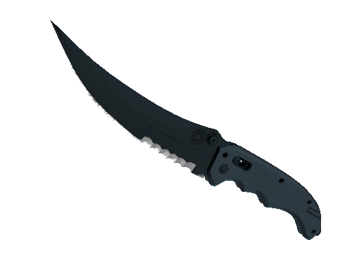 ★ StatTrak™ Flip Knife | Night (Well-Worn)