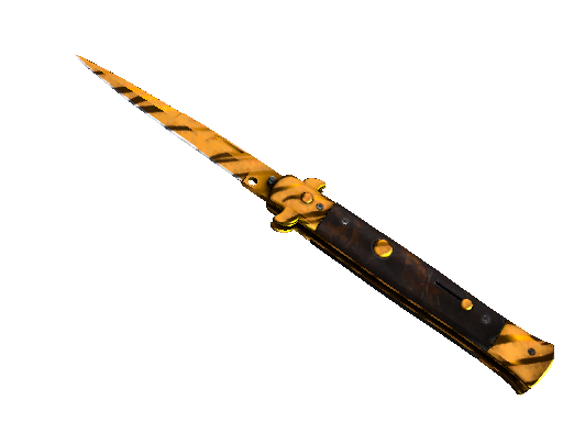 Stiletto Knife Tiger Tooth