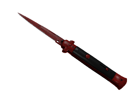 Stiletto Knife Crimson Web