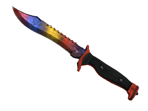 Bowie Knife Marble Fade