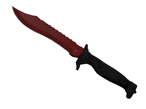 Bowie Knife Crimson Web