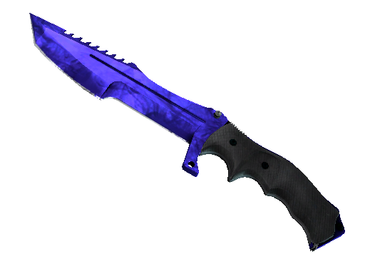 Huntsman Knife - Doppler Sapphire