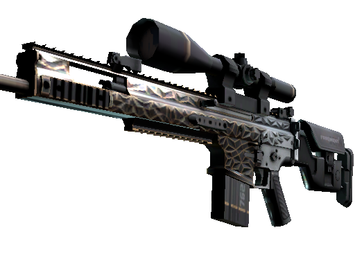 StatTrak™ SCAR-20 | Fragments (Field-Tested)