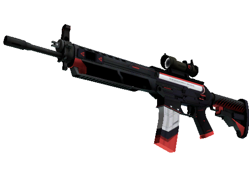 StatTrak™ SG 553 | Cyrex (Well-Worn)