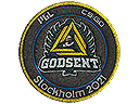 Нашивка: GODSENT | Стокгольм 2021