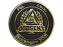 Patch | GODSENT (gold) | Stockholm 2021