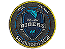 Нашивка: Movistar Riders | Стокгольм 2021